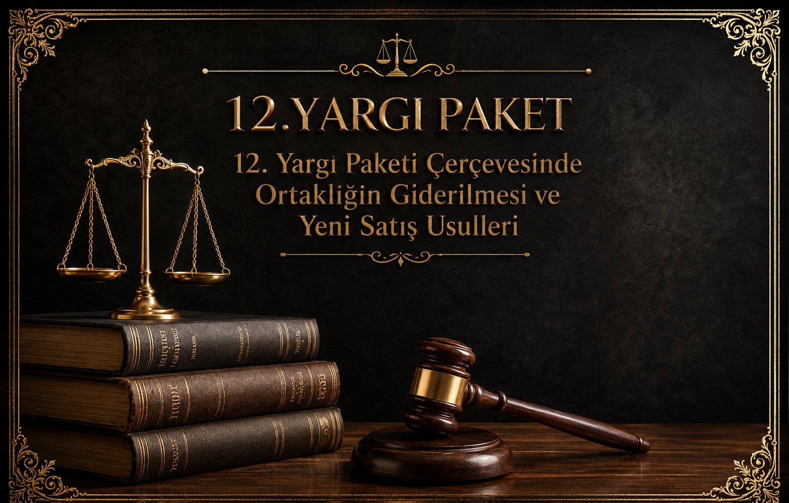12. Yargı Paketi Çerçevesinde Ortaklığın Giderilmesi ve Yeni Satış Usulleri